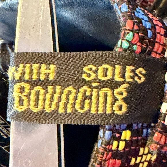 Dr Martens Hackney 7 Eye Lace Up Boots Womens 8 39 Aztec Southwestern Pattern - Picture 8 of 8